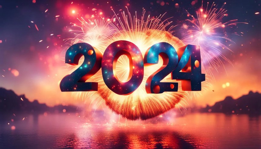 Bonne Année 2024 - Happy New year 2024