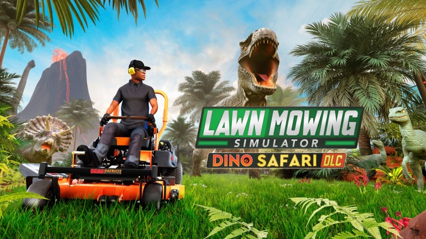 Lawn Mowing Simulator's Dino Safari